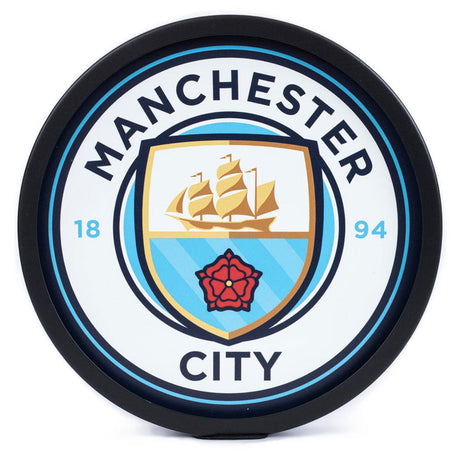 Manchester City FC LED Metal Logo Sign: 3 - Signs & Plaques By Manchester City