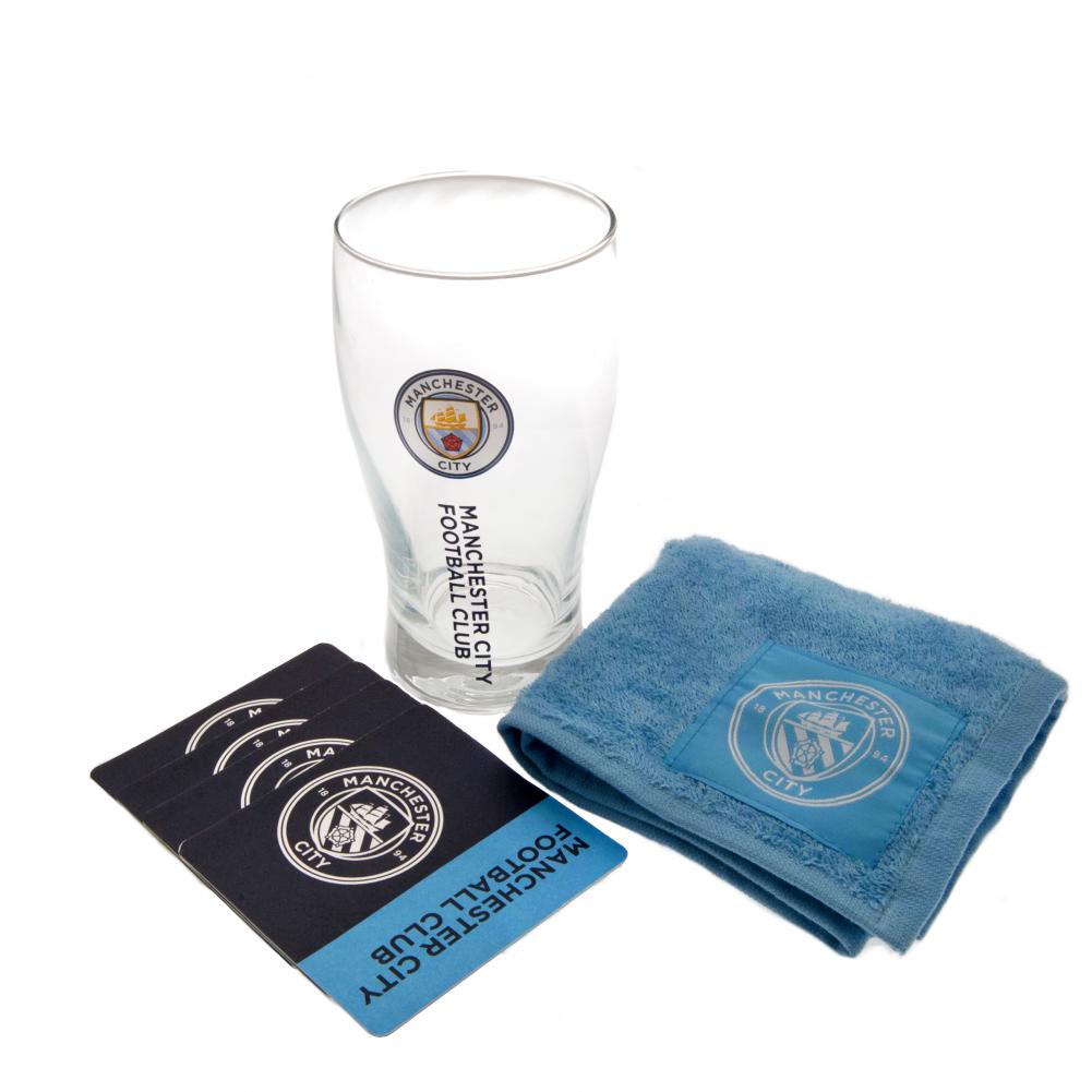 Manchester City FC Mini Bar Set: 1 - Barware By Manchester City