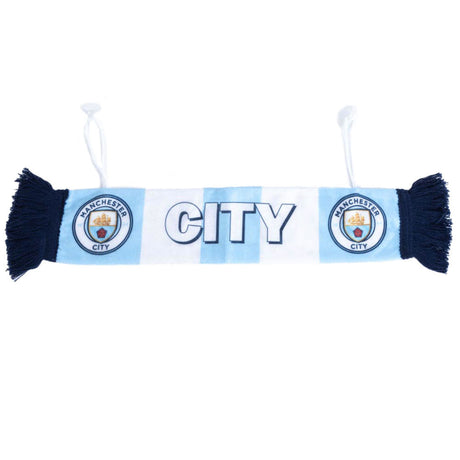 Manchester City FC Mini Car Bar Scarf: 1 Car Accessories By Manchester City