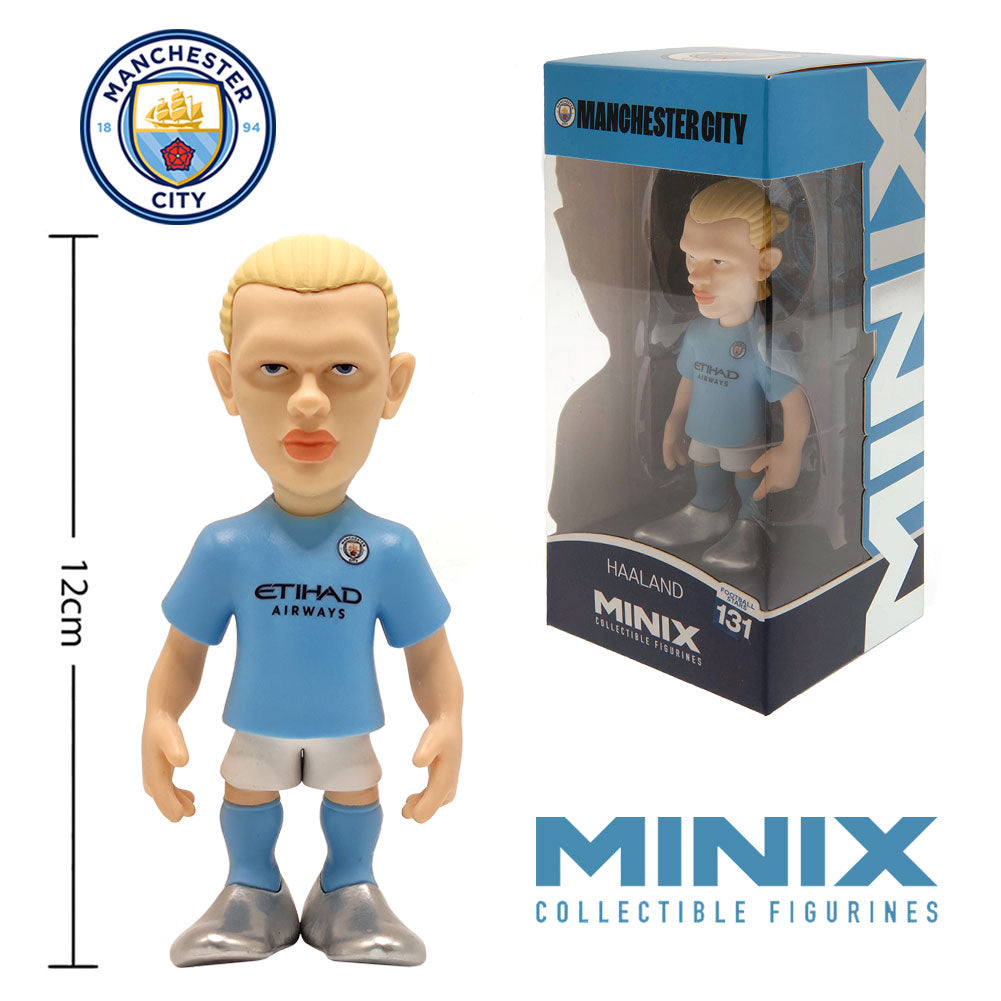 Manchester City FC MINIX Figure 12cm Haaland: 1 - Figures & Collectables By Manchester City