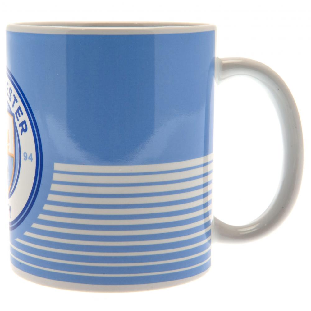 Manchester City FC Linea Mug: 3 - Mugs By Manchester City