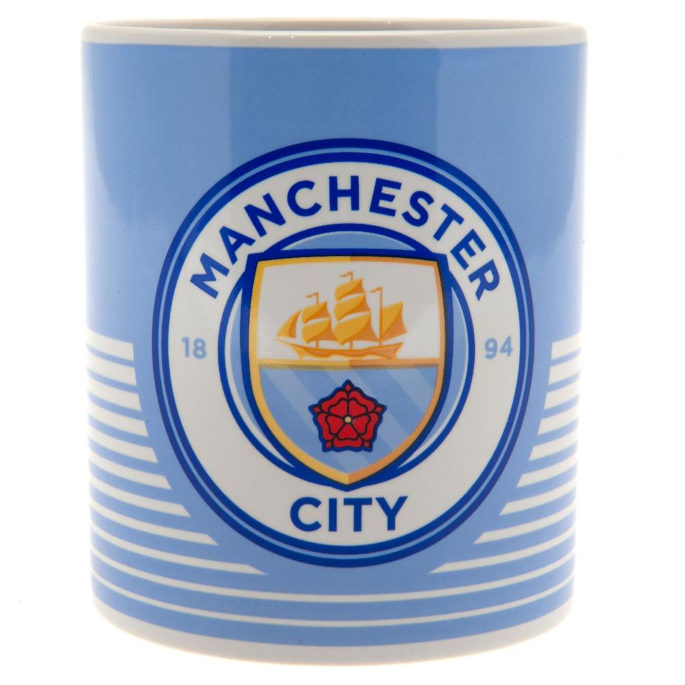 Manchester City FC Linea Mug: 2 - Mugs By Manchester City