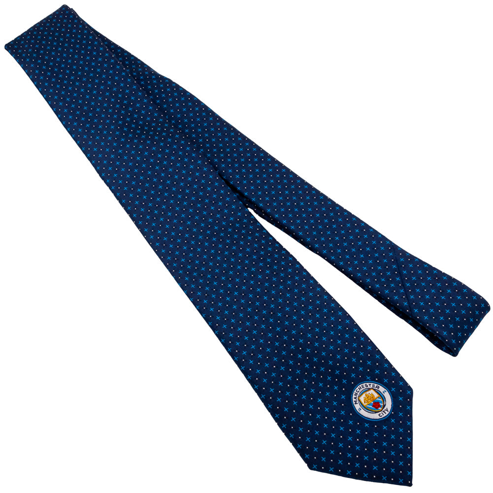 Manchester City FC Navy Blue Tie: 5 - Ties By Manchester City