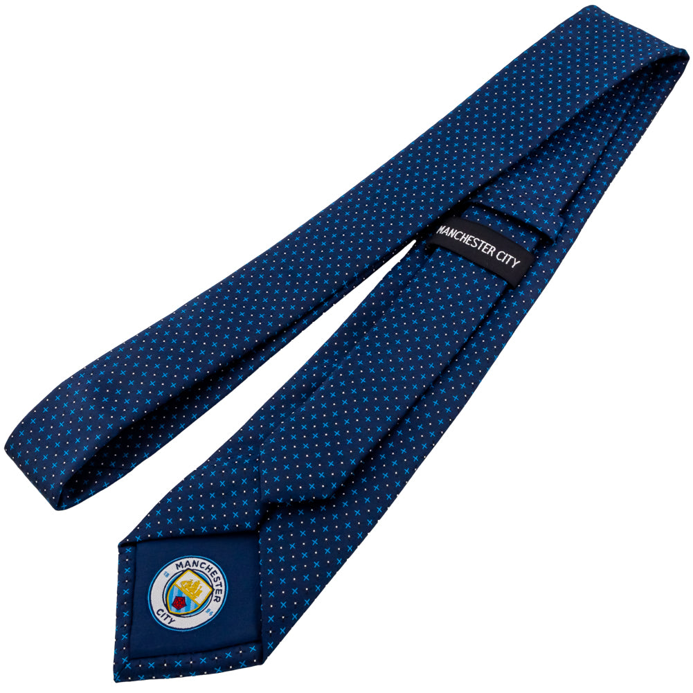 Manchester City FC Navy Blue Tie: 6 - Ties By Manchester City