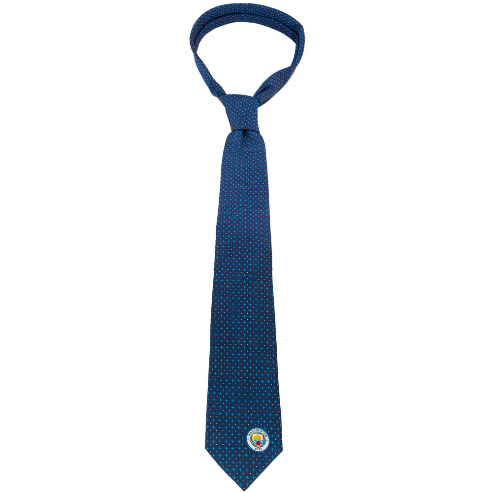 Manchester City FC Navy Blue Tie: 7 - Ties By Manchester City