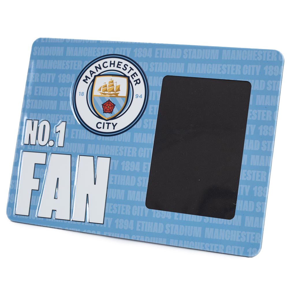 Manchester City FC No1 Fan Picture Frame Sign: 1 - Photo Frames By Manchester City