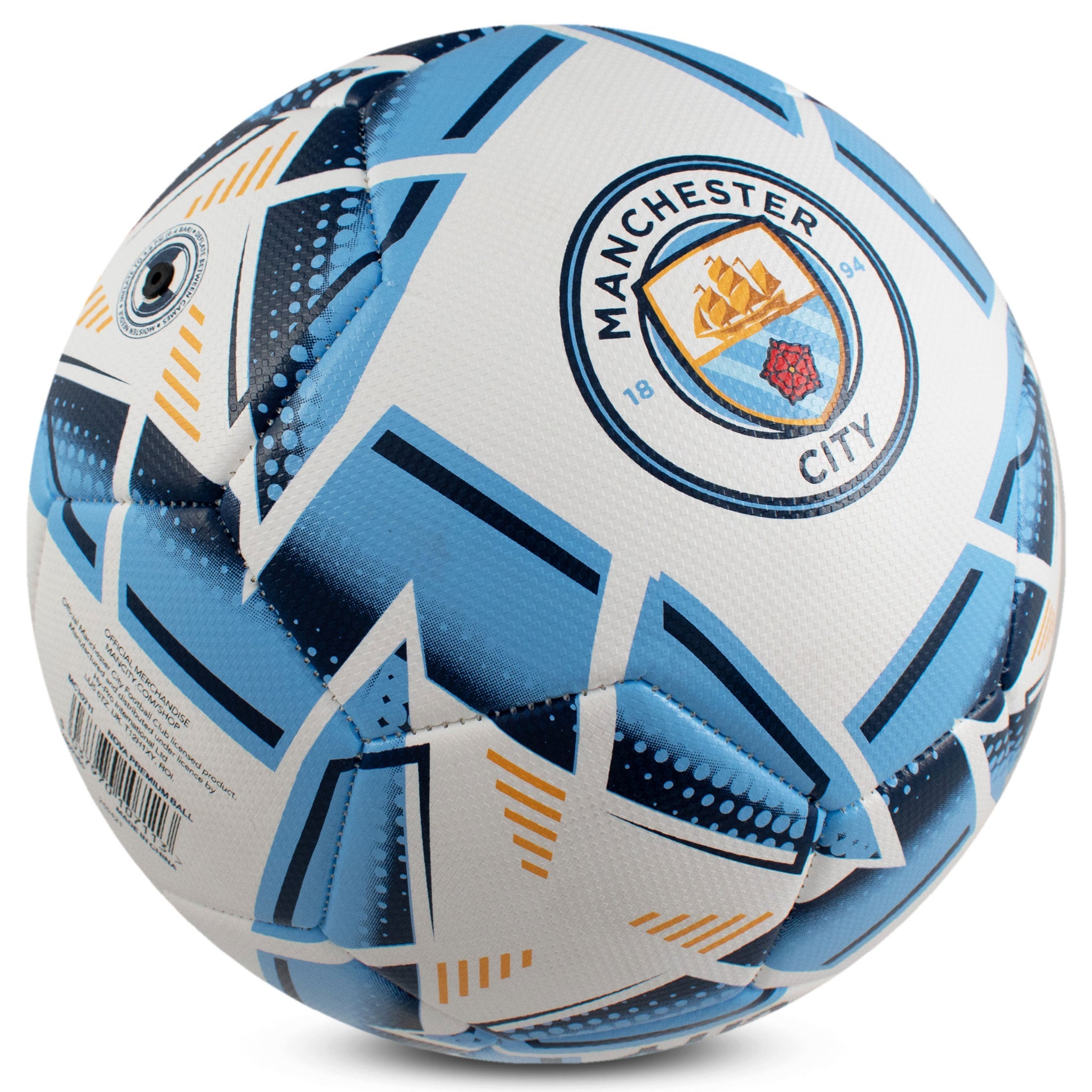 Manchester City FC Nova Premium Football: 4 - Balls By Manchester City