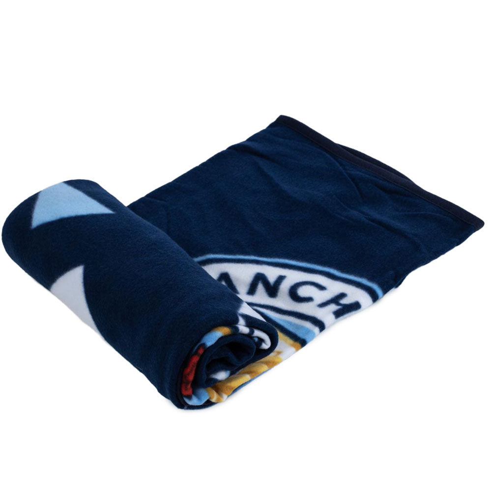 Manchester City FC Particle Fleece Blanket: 1 - Blankets By Manchester City