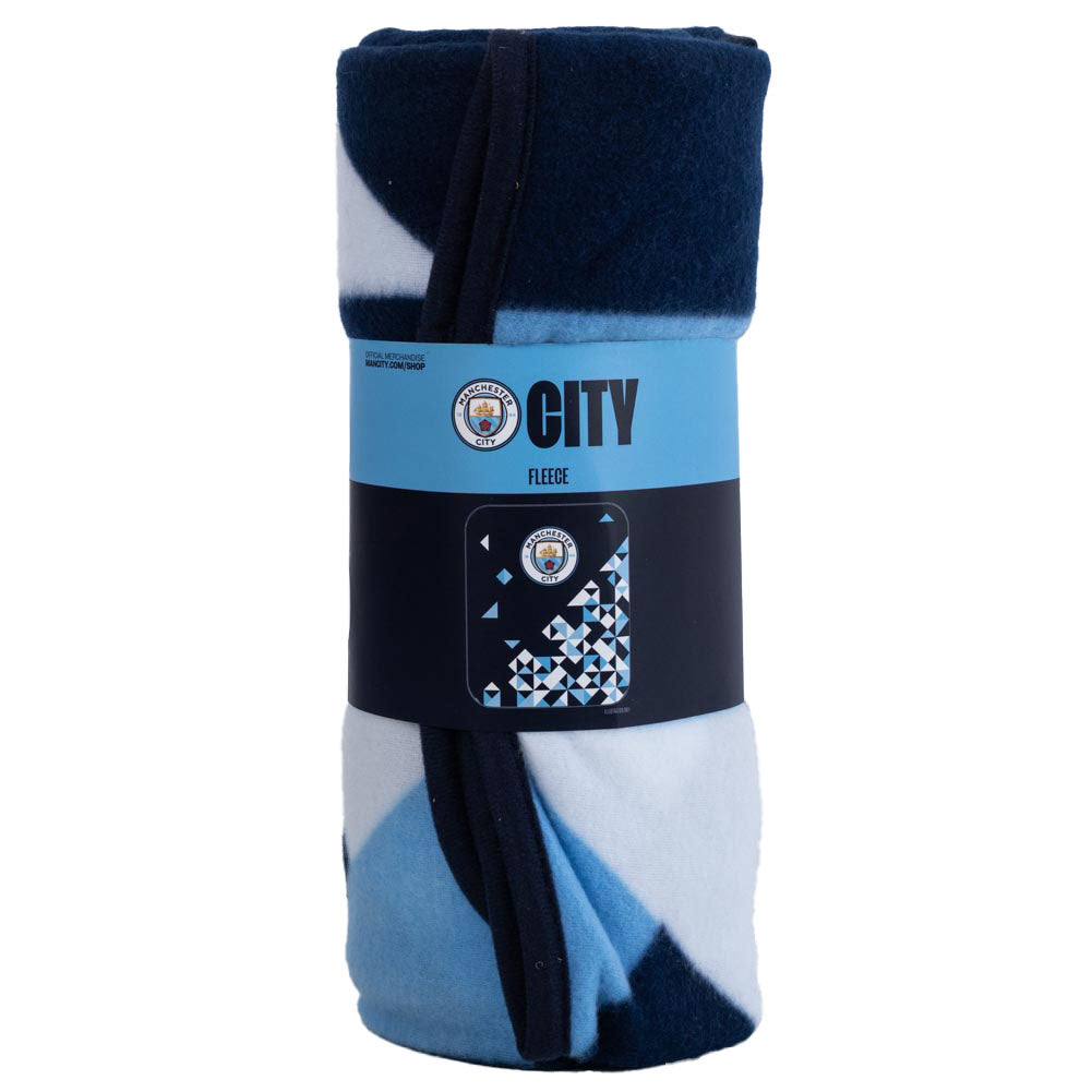 Manchester City FC Particle Fleece Blanket: 3 - Blankets By Manchester City