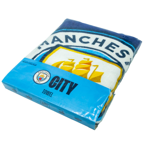 Manchester City FC Particle Towel: 3 Towels By Manchester City