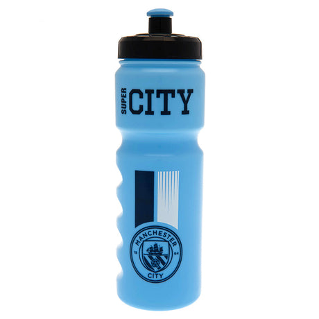 Manchester City FC Plastic Drinks Bottle: 1 Water Bottles By Manchester City