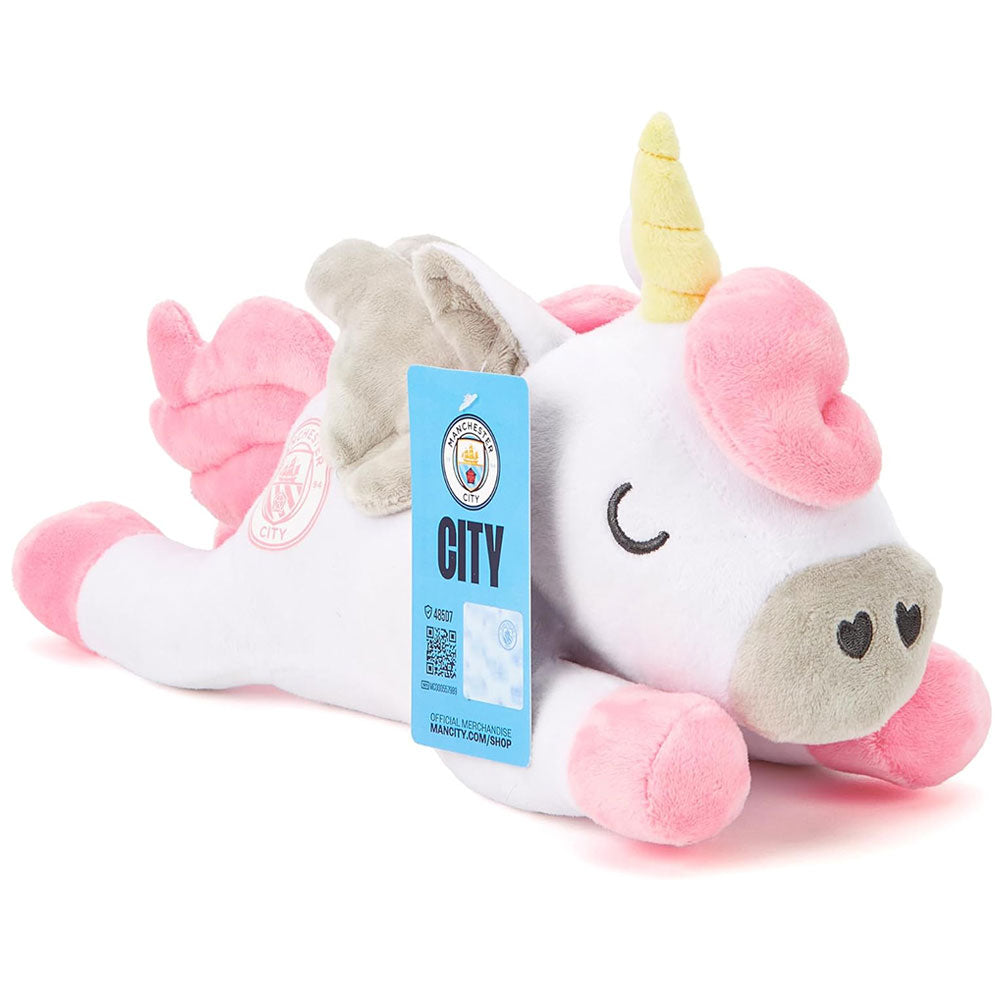 Manchester City FC Plush Unicorn: 3 - Teddy Bears & Soft Toys By Manchester City