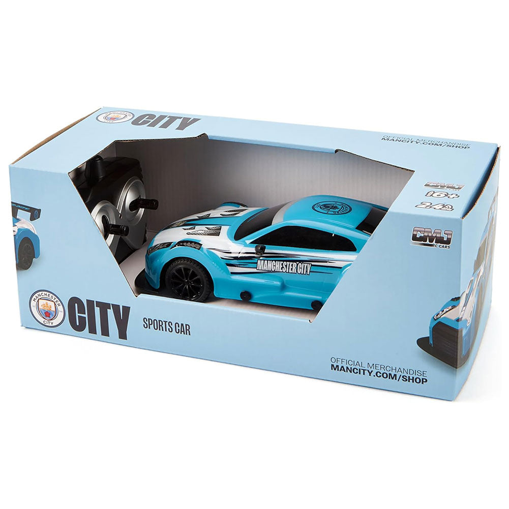 Manchester City FC Radio Control Sportscar 1:24 Scale: 7 - Toys By Manchester City