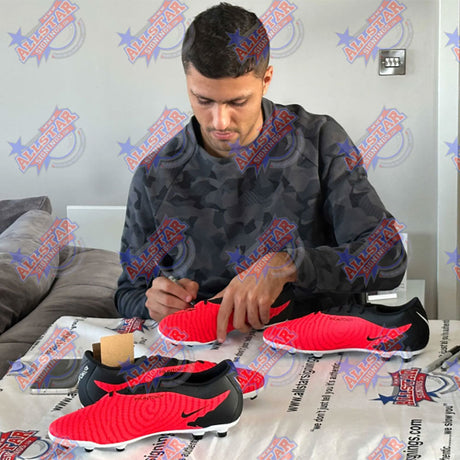 Rodri Signed Boot in Framed Display: 2 - Signed Memorabilia By Manchester City