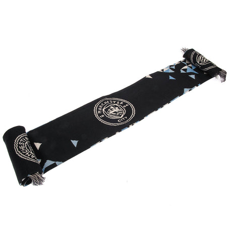 Manchester City FC Particle Scarf: 1 Scarves By Manchester City