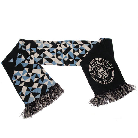 Manchester City FC Particle Scarf: 4 Scarves By Manchester City