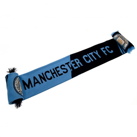 Manchester City FC Vertigo Scarf: 1 Scarves By Manchester City