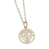 Manchester City FC Silver Plated Boxed Pendant: 2 - Necklaces By Manchester City