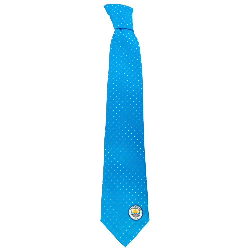 Manchester City FC Sky Blue Tie: 8 - Ties By Manchester City