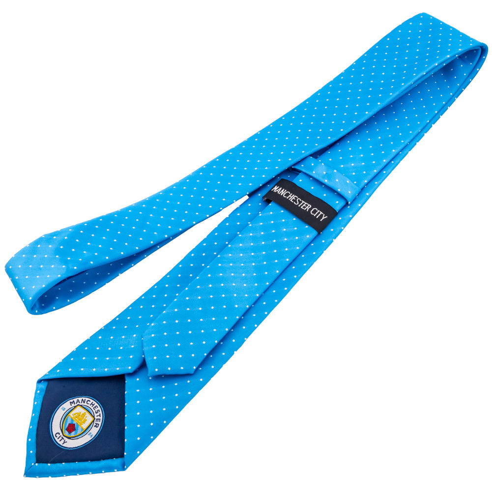 Manchester City FC Sky Blue Tie: 6 - Ties By Manchester City