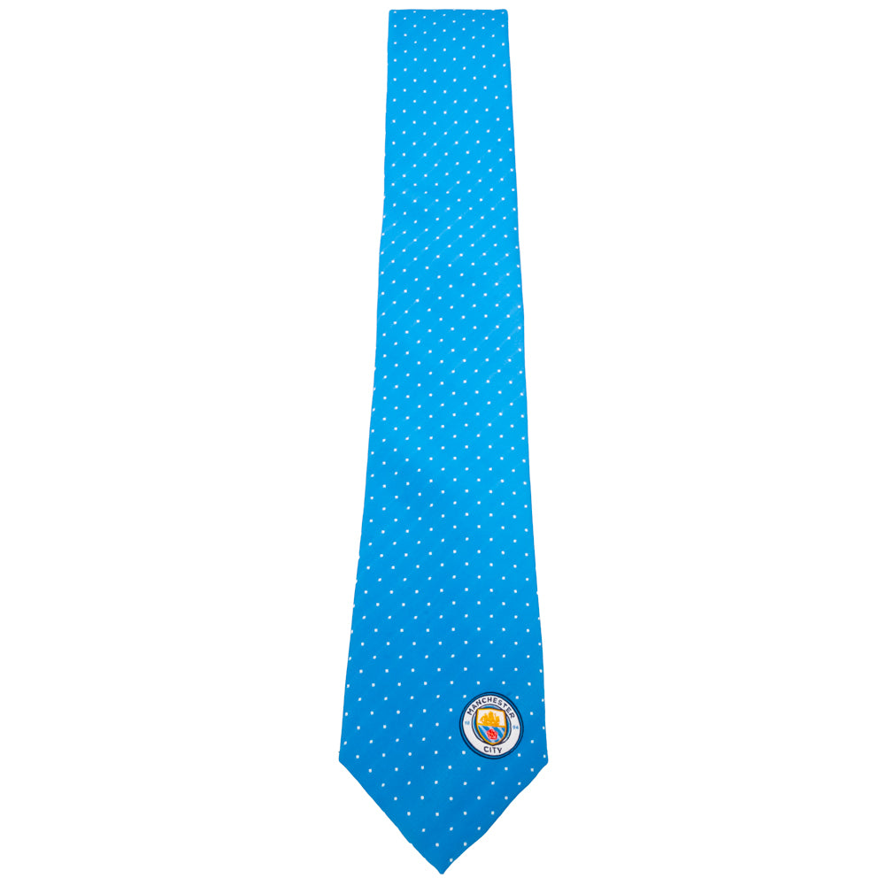 Manchester City FC Sky Blue Tie: 3 - Ties By Manchester City