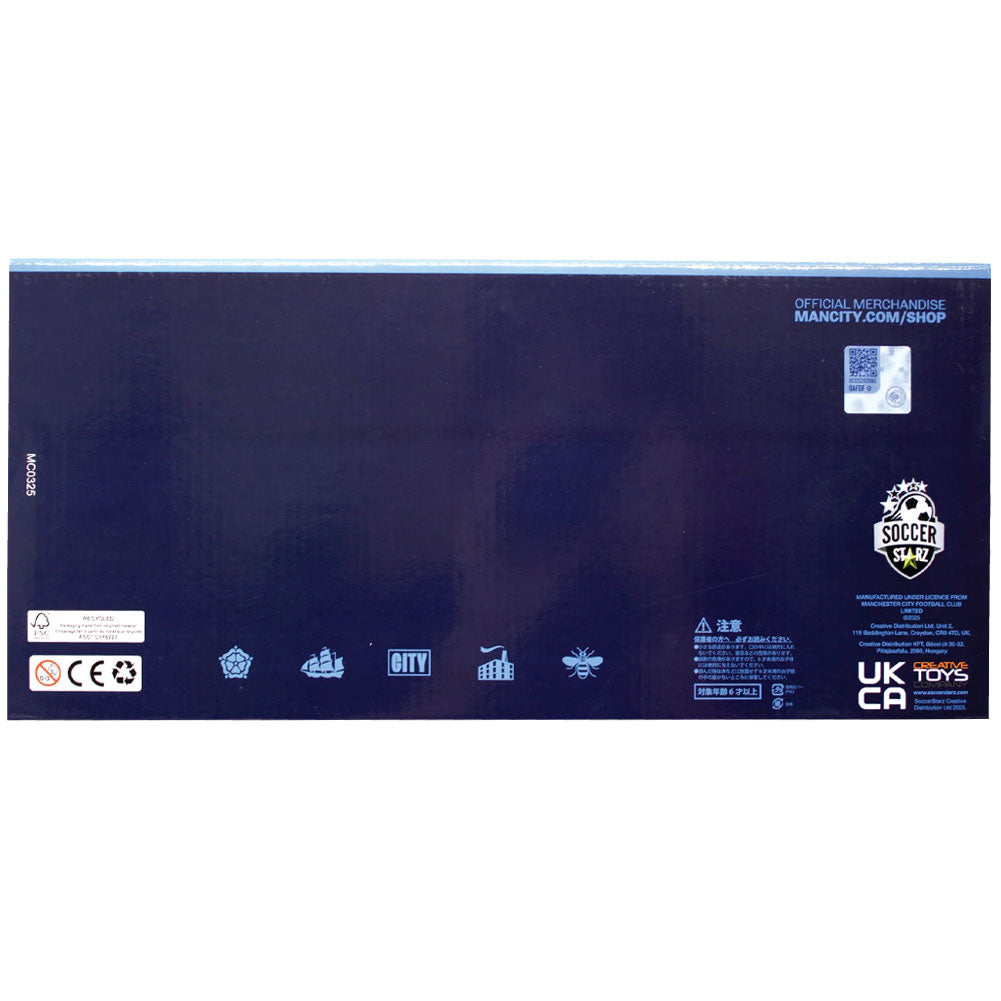 Manchester City FC SoccerStarz Season 25-26 Team Pack: 3 - SoccerStarz By Manchester City