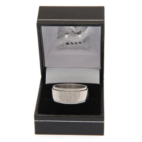 Manchester City FC Spinner Ring Large EC: 3 - Jewellery By Manchester City