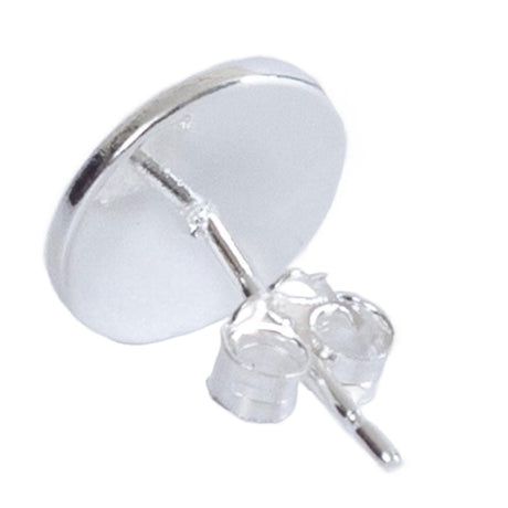 Manchester City FC Sterling Silver Stud Earring: 3 - Jewellery By Manchester City