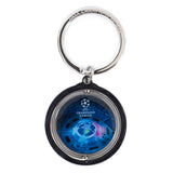 Manchester City FC UCL Spinner Keyring: 4 Keyrings By Manchester City