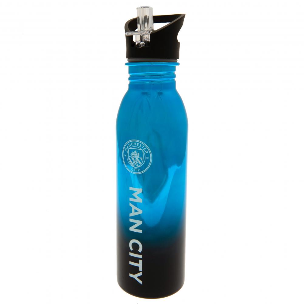 Manchester City FC UV Metallic Drinks Bottle: 2 - Water Bottles By Manchester City