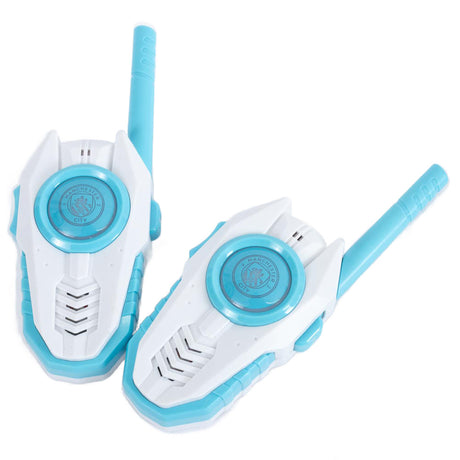 Manchester City FC Walkie Talkie Set: 3 Toys By Manchester City