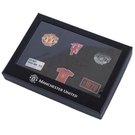 Manchester United FC 6pc Badge Set: 1 Badges By Manchester United