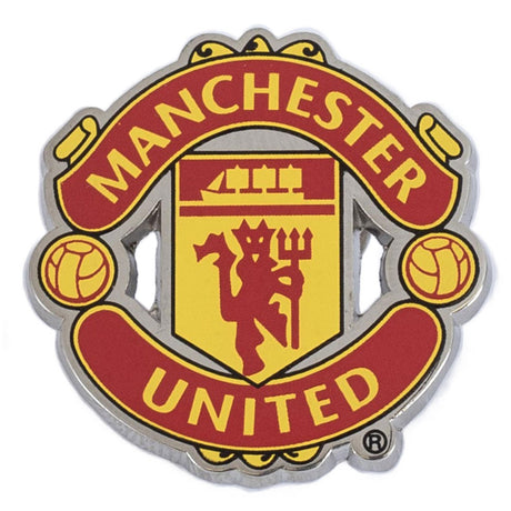 Manchester United FC 6pc Badge Set: 3 Badges By Manchester United