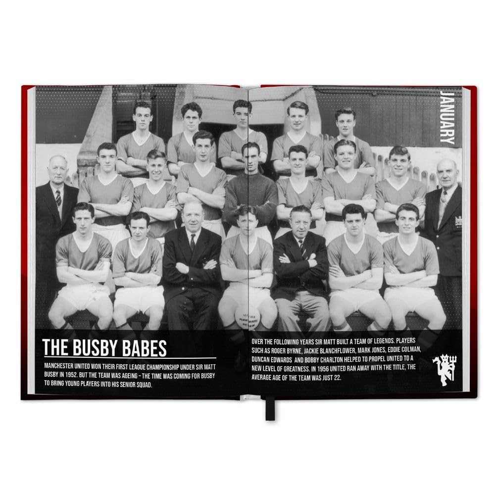 Manchester United FC A5 Diary 2026: 2 - Diaries By Manchester United