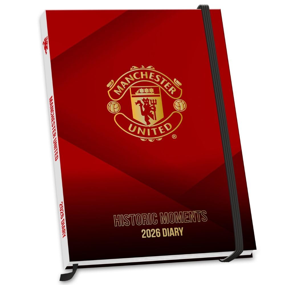 Manchester United FC A5 Diary 2026: 1 - Diaries By Manchester United