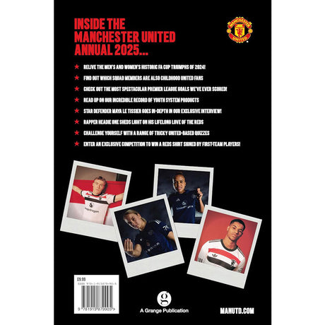 Manchester United FC Annual 2025: 4 - Books By Manchester United