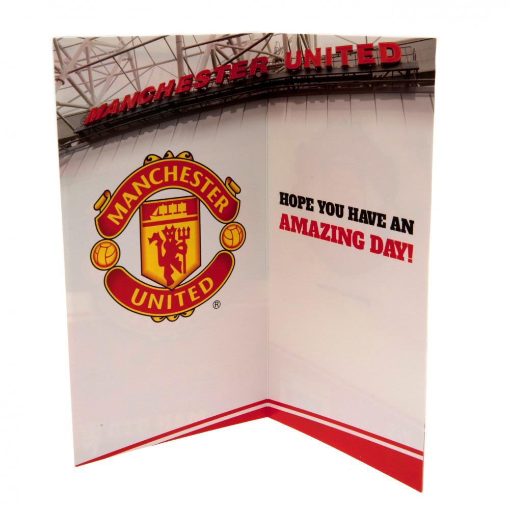 Manchester United FC Stadium Birthday Card: 3 - Greeting Cards By Manchester United