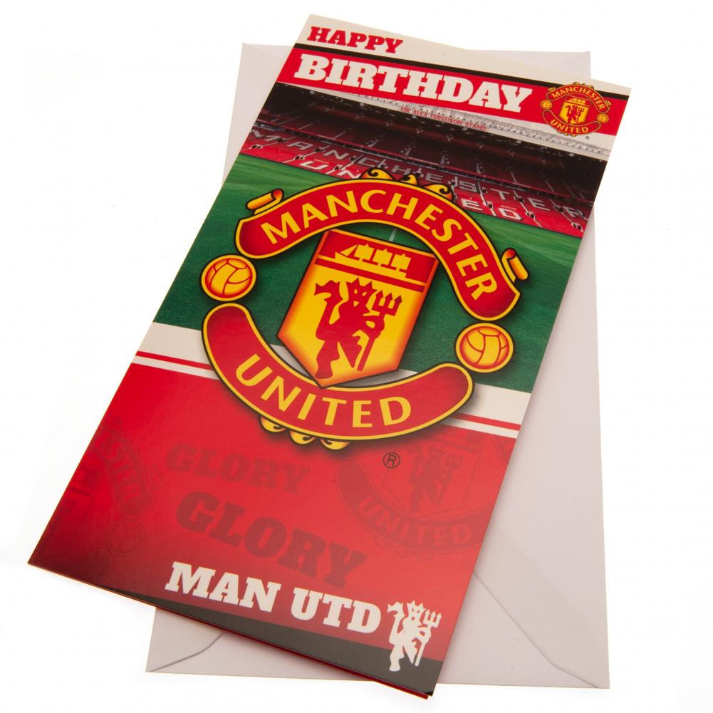 Manchester United FC Stadium Birthday Card: 1 - Greeting Cards By Manchester United