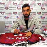Manchester United FC Bruno Fernandes & Rashford Signed Shirts (Dual Framed): 2 - Signed Memorabilia By Manchester United