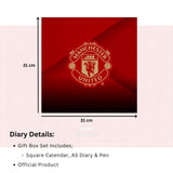 Manchester United FC Calendar & Diary Musical Gift Box 2026: 8 - Calendars By Manchester United