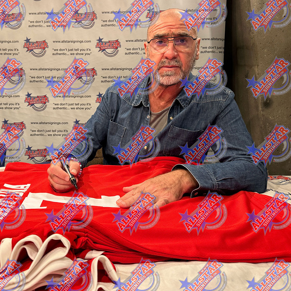 Manchester United FC Cantona Signed Shirt (Framed): 2 - Signed Memorabilia By Manchester United