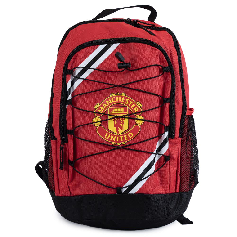 Manchester United FC Core Stripe Backpack - Shop Bags At Gift Moments - 1