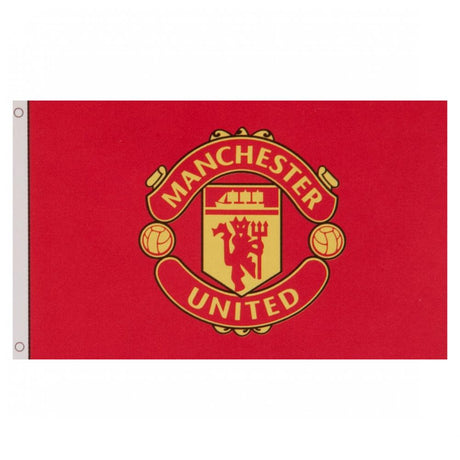Manchester United FC Core Crest Flag: 2 - Flags & Banners By Manchester United