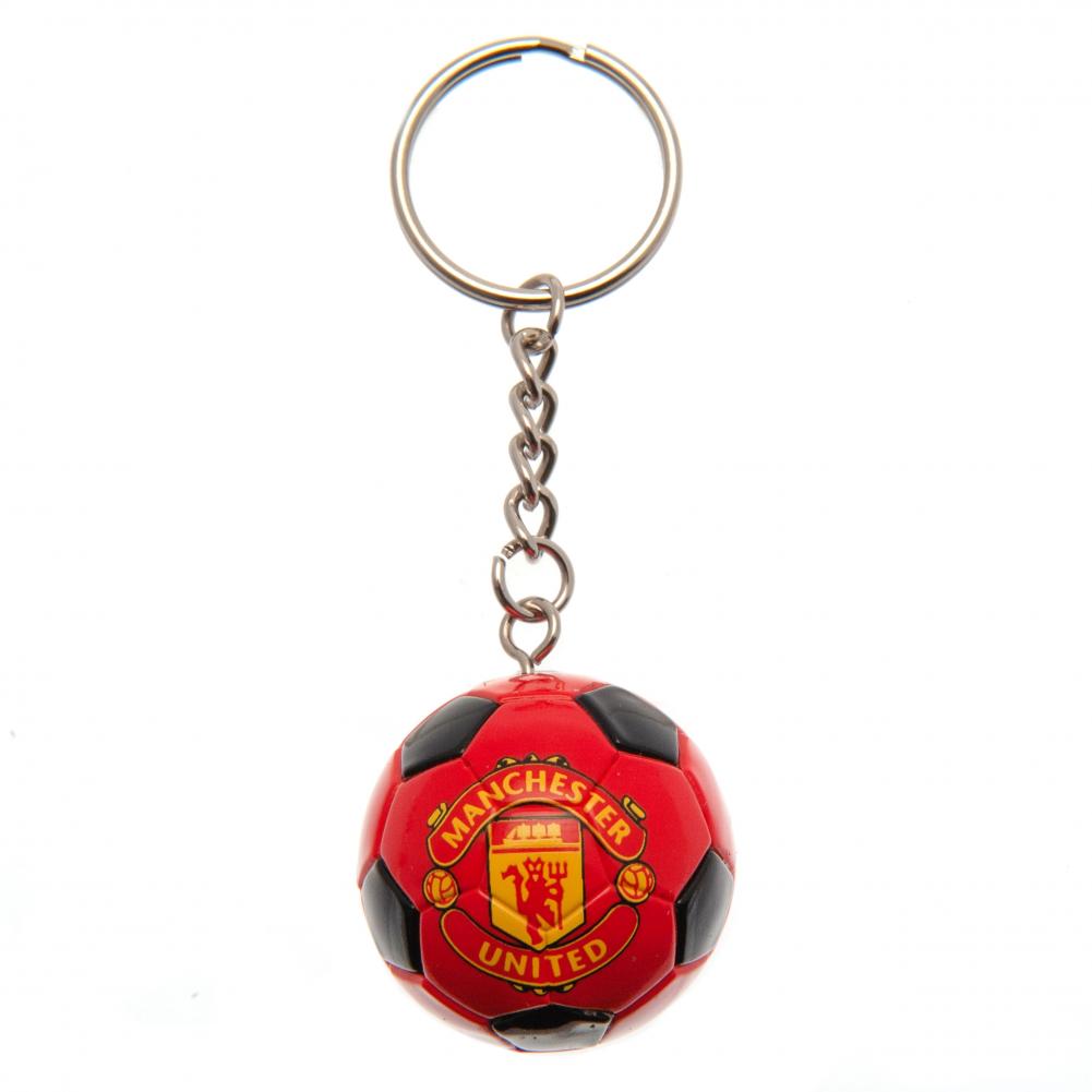 Manchester United FC Football Keyring: 2 - Keyrings By Manchester United