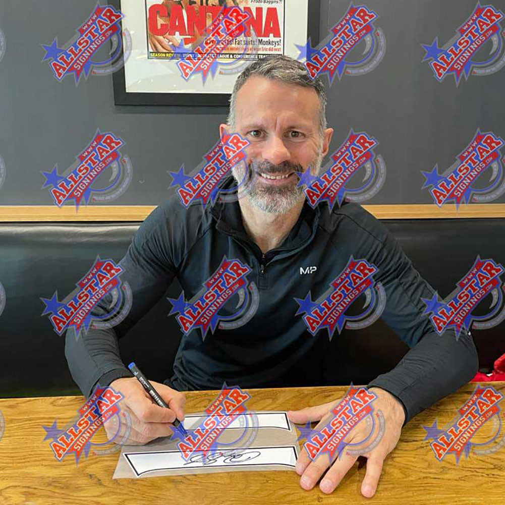 Giggs & Scholes Signed Manchester United Shirts: 2 - Signed Memorabilia By Manchester United
