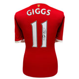 Manchester United FC Giggs Signed Shirt: 1 Signed Memorabilia By Manchester United