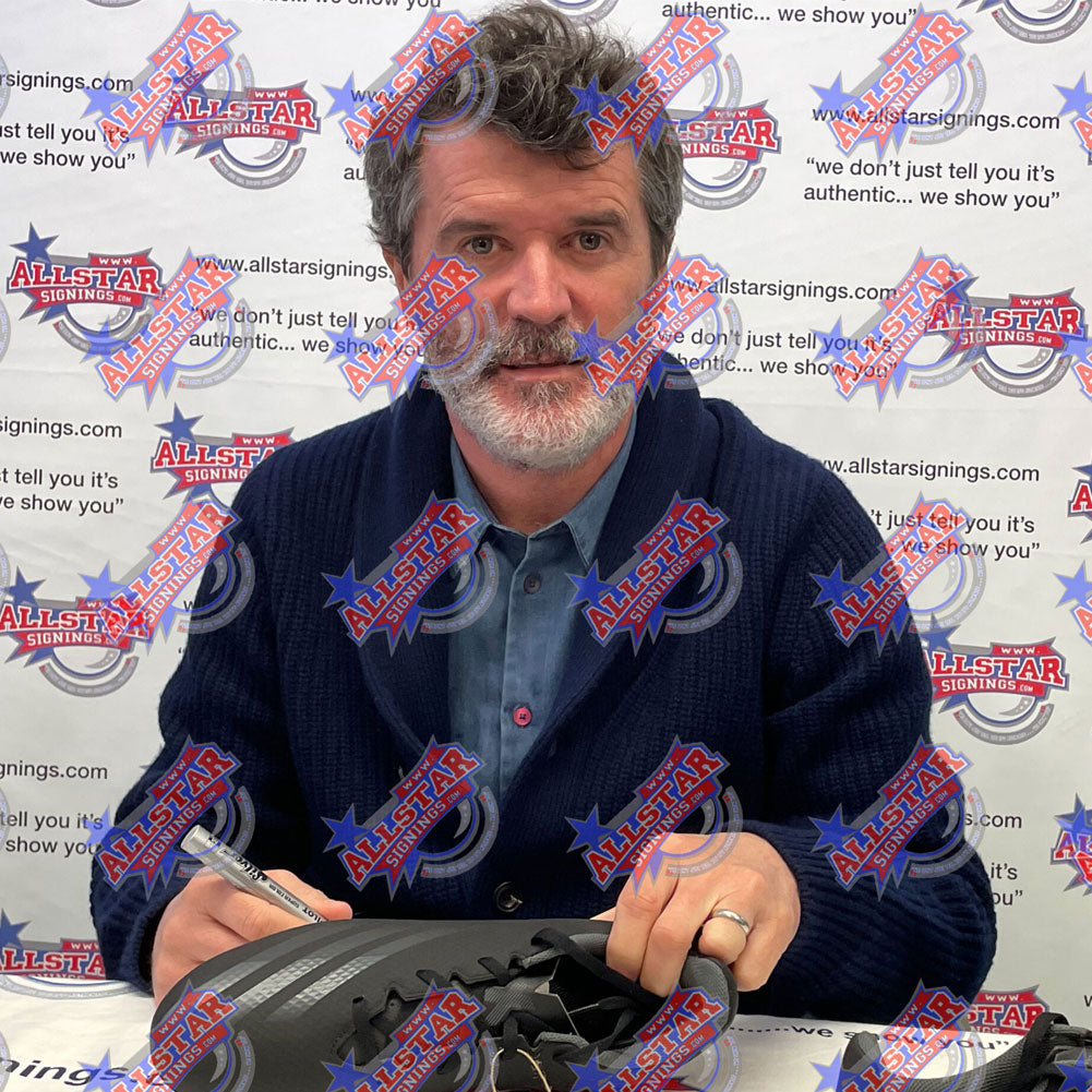 Manchester United FC Keane Signed Boot (Framed): 2 - Signed Memorabilia By Manchester United