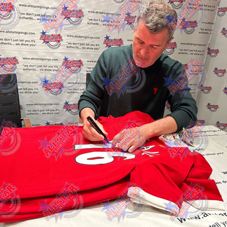 Roy Keane Signed Manchester United Shirt: 2 - Signed Memorabilia By Manchester United