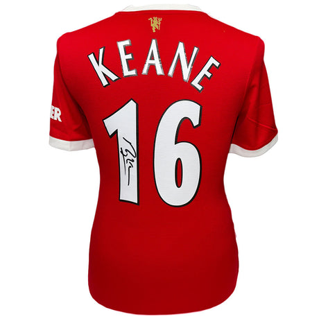 Roy Keane Signed Manchester United Shirt: 1 - Signed Memorabilia By Manchester United