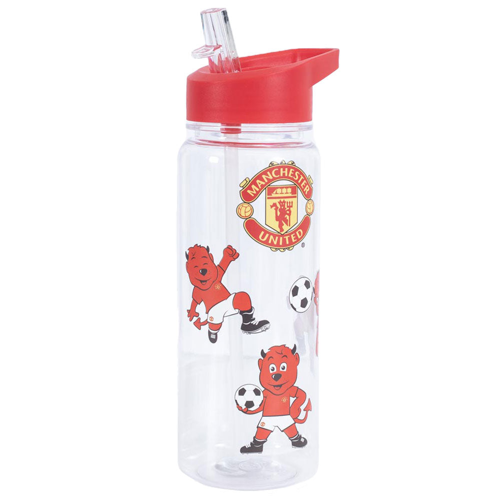Manchester United FC Kids Mascot Drinks Bottle: 3 - Water Bottles By Manchester United